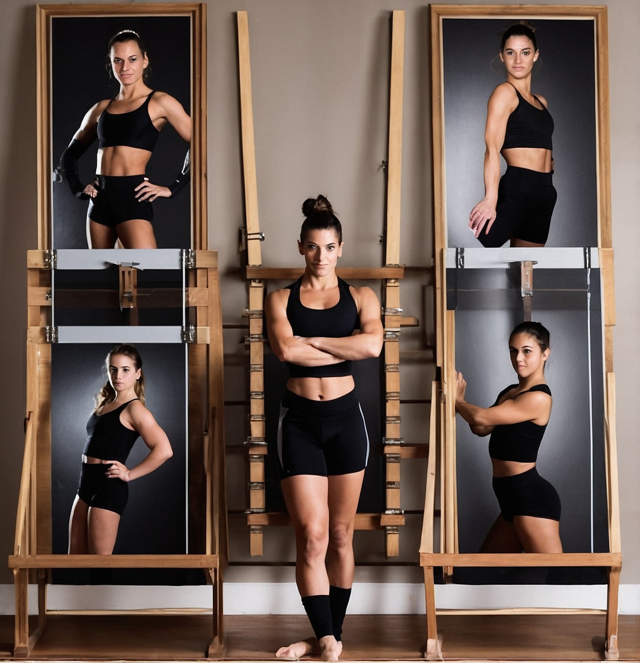 Competencia de gimnasia rítmica